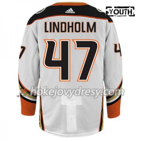 Dětské Hokejový Dres Anaheim Ducks HAMPUS LINDHOLM 47 Adidas Bílá Authentic